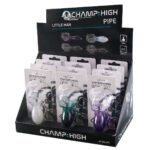 Champ High Little Man Glass Pipes (12pcs/display) Champ High Little Man Glass Pipes (12pcs/display)