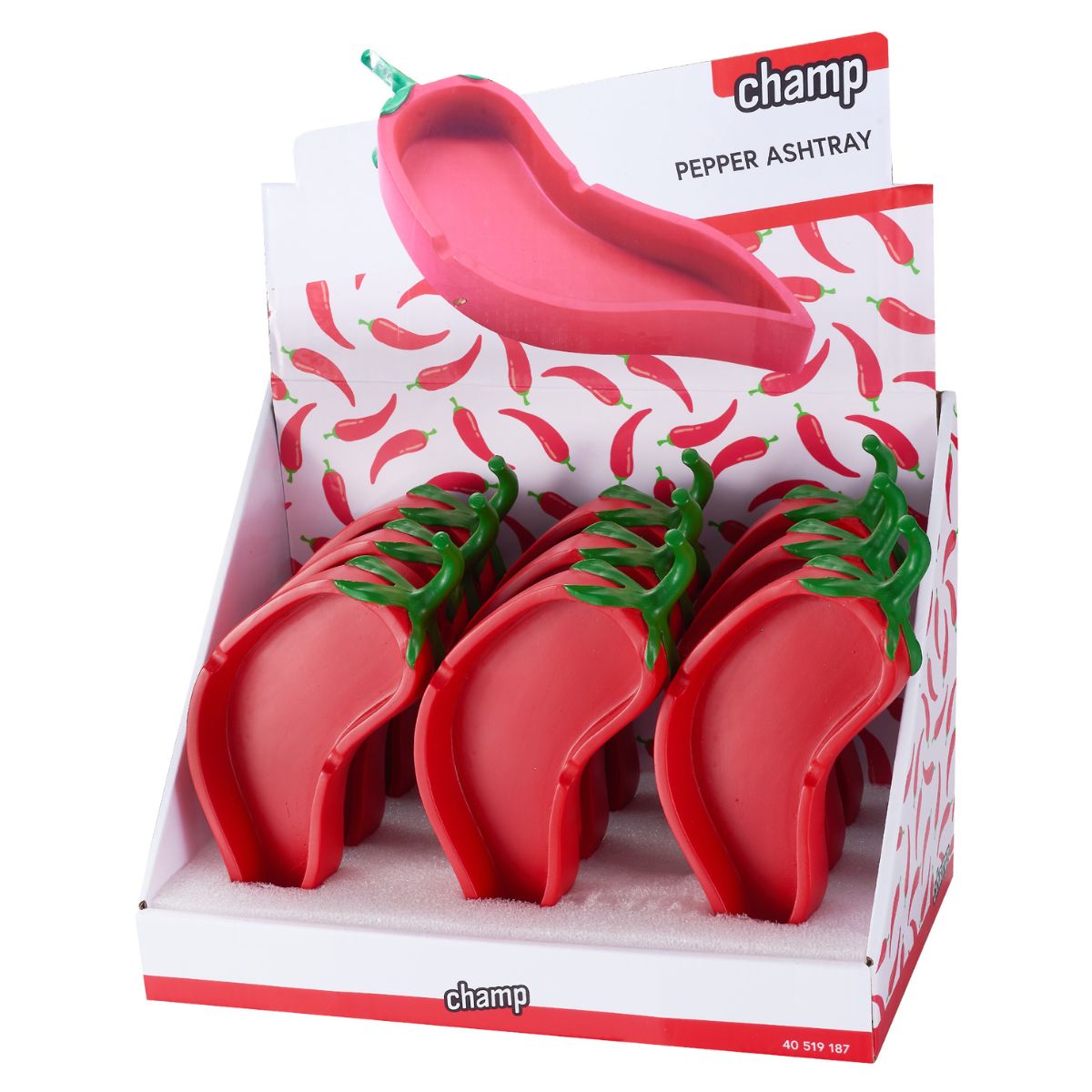 Champ High Pepper Ashtray (9pcsdisplay) Champ High Pepper Ashtray (9pcs/display)