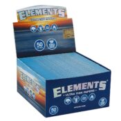 Elements King Size Ultra Thin Rolling Papers (50pcs/display)