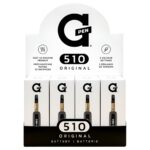 G-Pen 510 Original Cartridge Battery (20pcs/display) G-Pen 510 Original Battery (20pcsdisplay) - Black