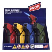 Prof Square Mini Torch Jetflame Lighter 12pcsdisplay 1