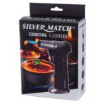 Silver Match Rotative Head Crème Brûlée Torch Silver Match Rotative Head Crème Brûlée Torch