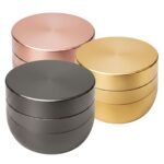 V-Syndicate Gridlock Toothless Herb Grinder 4 Parts - 72mm V Syndicate Gridlock Toothless Herb Grinder 4 Parts - 72mm
