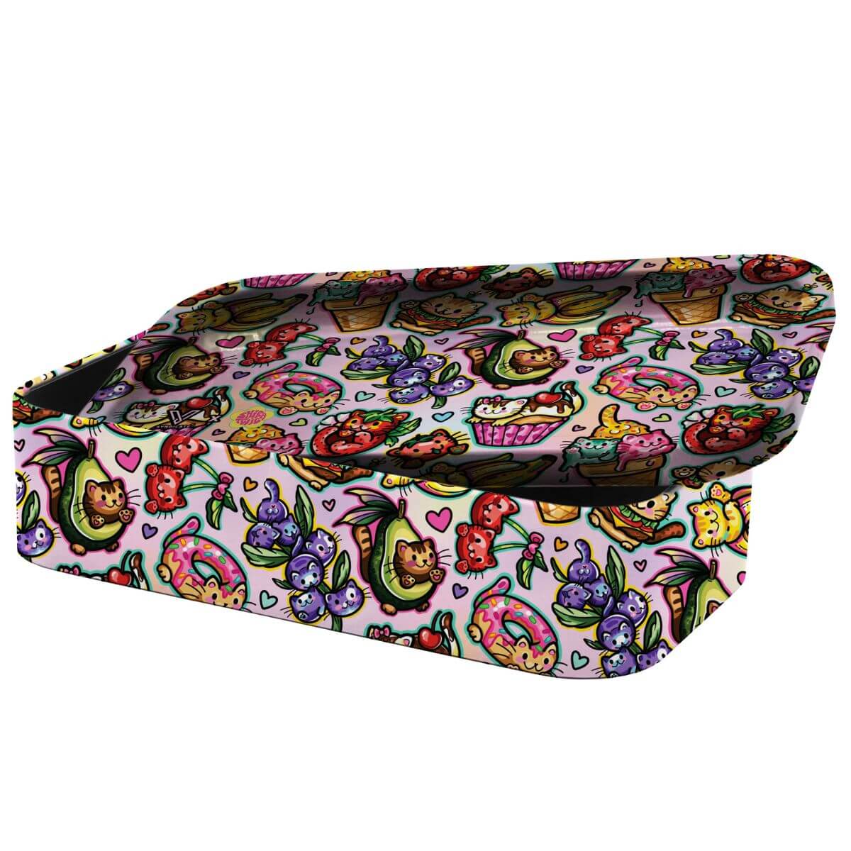 V-Syndicate Syndicase 2.0 Kibbles & Kits Rolling Tray with Storage Tin Box V-Syndicate Syndicase 2.0 Kibbles & Kits Rolling Tray with Storage Tin Box