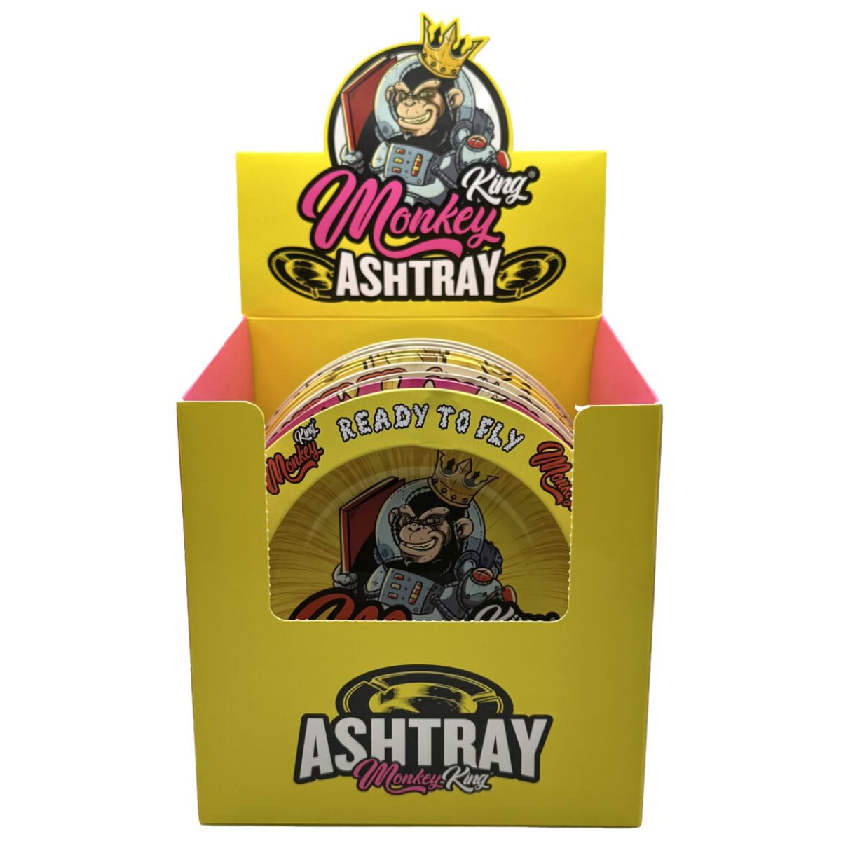 Monkey King Monkey Metallic Ashtray (15pcsdisplay) Monkey King Monkey Metallic Ashtray (15pcs/display)