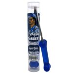 DOGG LBS Sand Blasted Blue Dogg Bone Dabber DOGG LBS Sand Blasted Blue Dogg Bone Dabber