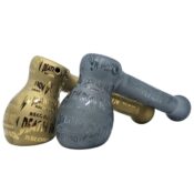 Death Row Records 6" Full Metallic Etched Hammer Hand Pipe