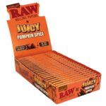 RAW X Juicy Pumpkin Spice 1 1/4 Size Rolling Papers (24pcs/display) RAW X Juicy Pumplin Spice 1 1/4 Size Rolling Papers (24pcs/display)