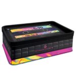 V-Syndicate Syndicase Cassette Rolling Tray with Storage Tin Box V-Syndicate Syndicase Cassette Rolling Tray with Storage Tin Box